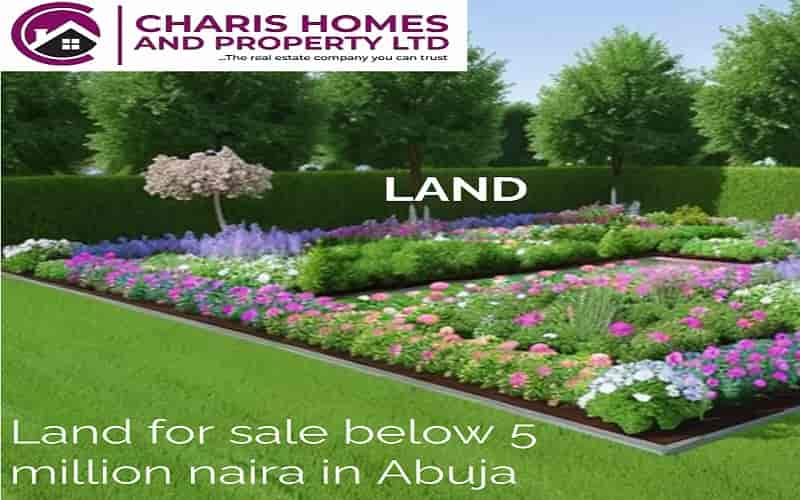 Land for sale below 5 million naira in Abuja